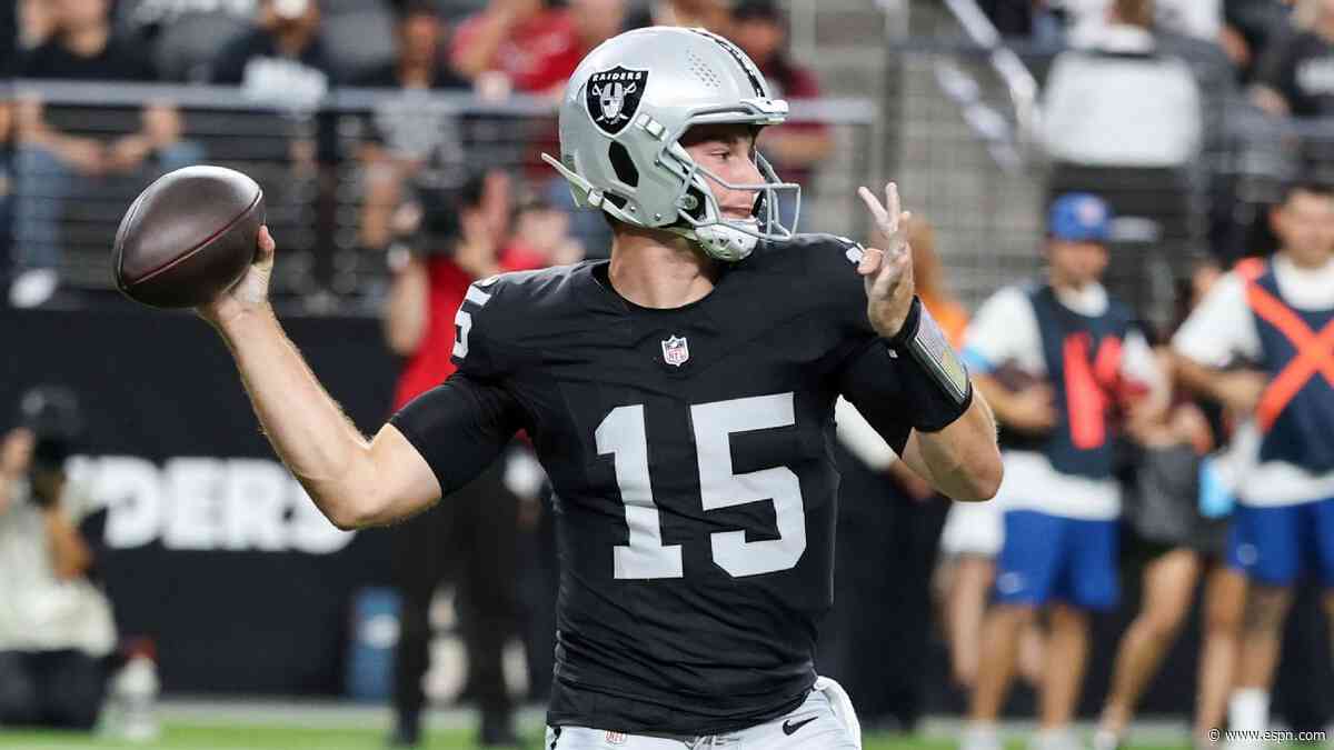 NFL preseason Week 1 takeaways: Mendoza debuts for Raiders; Allar shines for Steelers