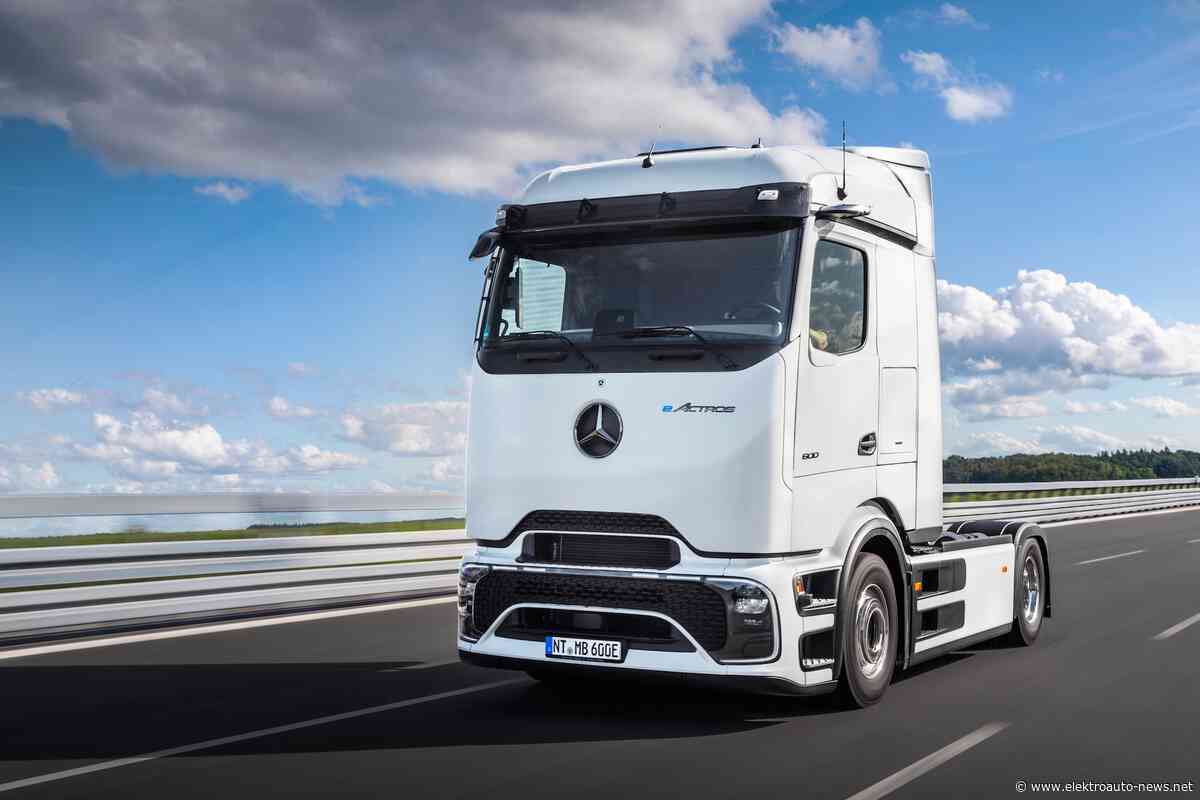 Spedition Pflaum erweitert Flotte um 30 Elektro-Lkw