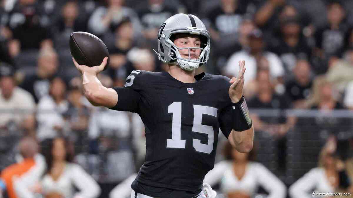 Fernando Mendoza looked the part in his NFL preseason debut, will he force the Raiders' hand?