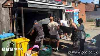 Ram-raid severely damages village shop in dawn hit