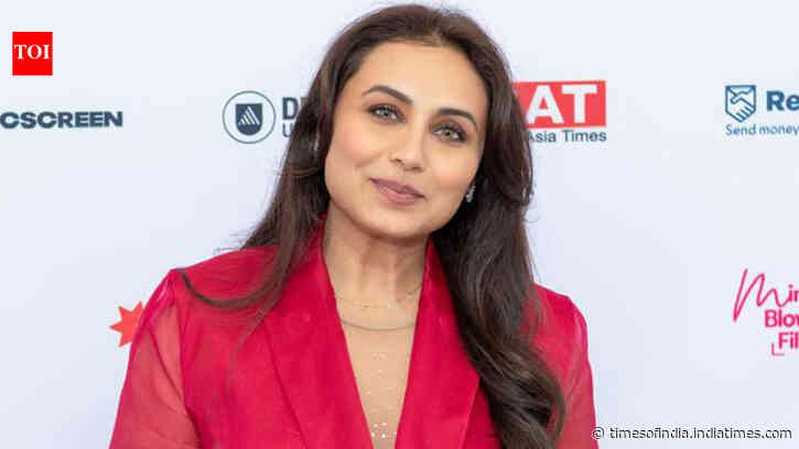 Rani Mukerji calls honour for excellence in acting, 'incredibly humbling'