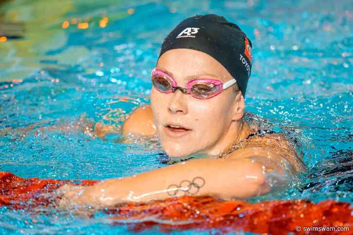 Katharine Berkoff Breaks Own American, U.S. Open Records with 26.90 to Win the 50 Back