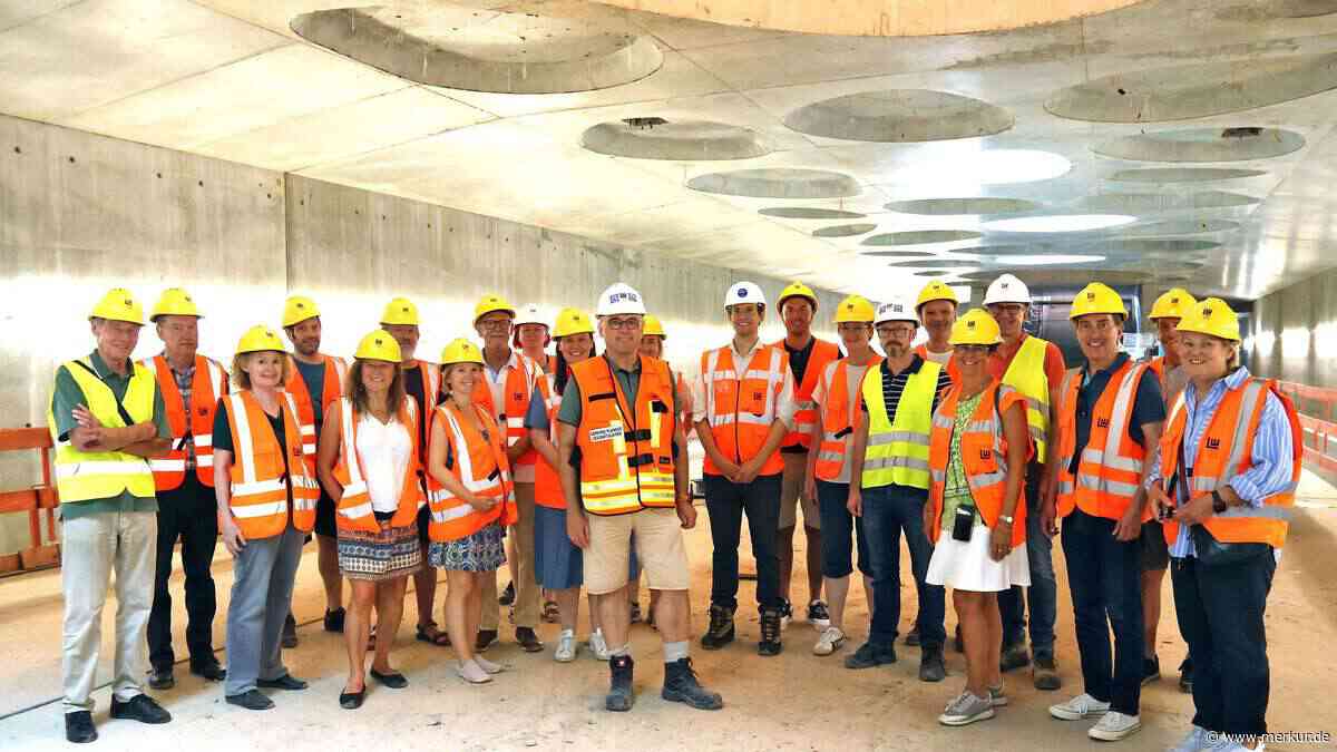 U6 nach Martinsried: Spaziergang durch den Tunnel