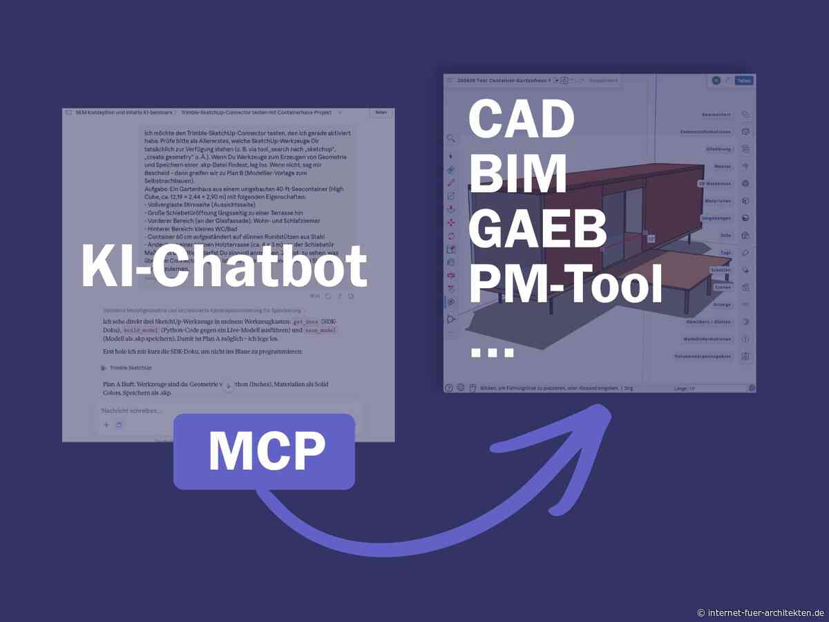 MCP im Planungsbüro: Wie KI-Chatbots direkten Zugriff auf Fachsoftware und Bürodaten bekommen