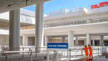 HS2 reveals completed high-speed platforms at Old Oak Common station