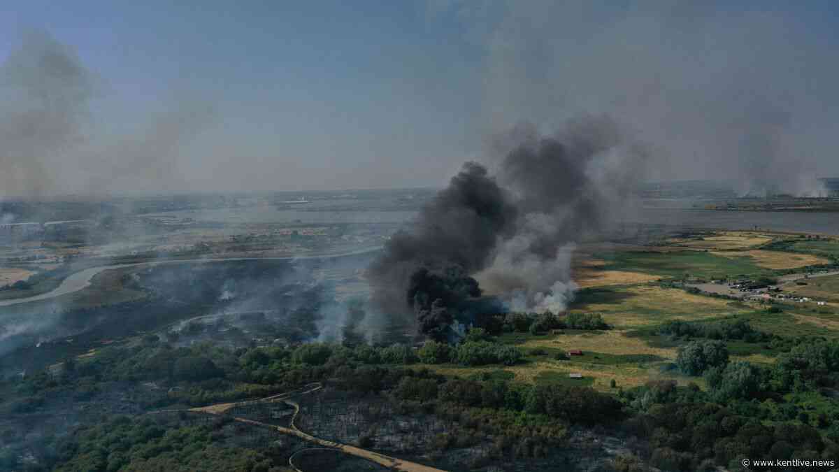 The Kent areas most at risk from wildfires as full list of UK hotspots mapped