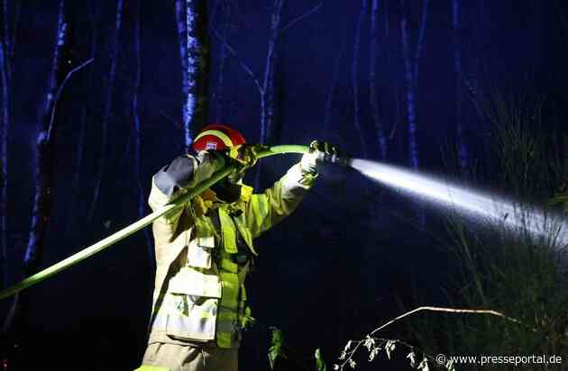 FW-D: Folgemeldung 1: Überörtliche Hilfe bei Waldbränden - Feuerwehr Düsseldorf unterstützt mit weiteren Feuerwehren in Düren