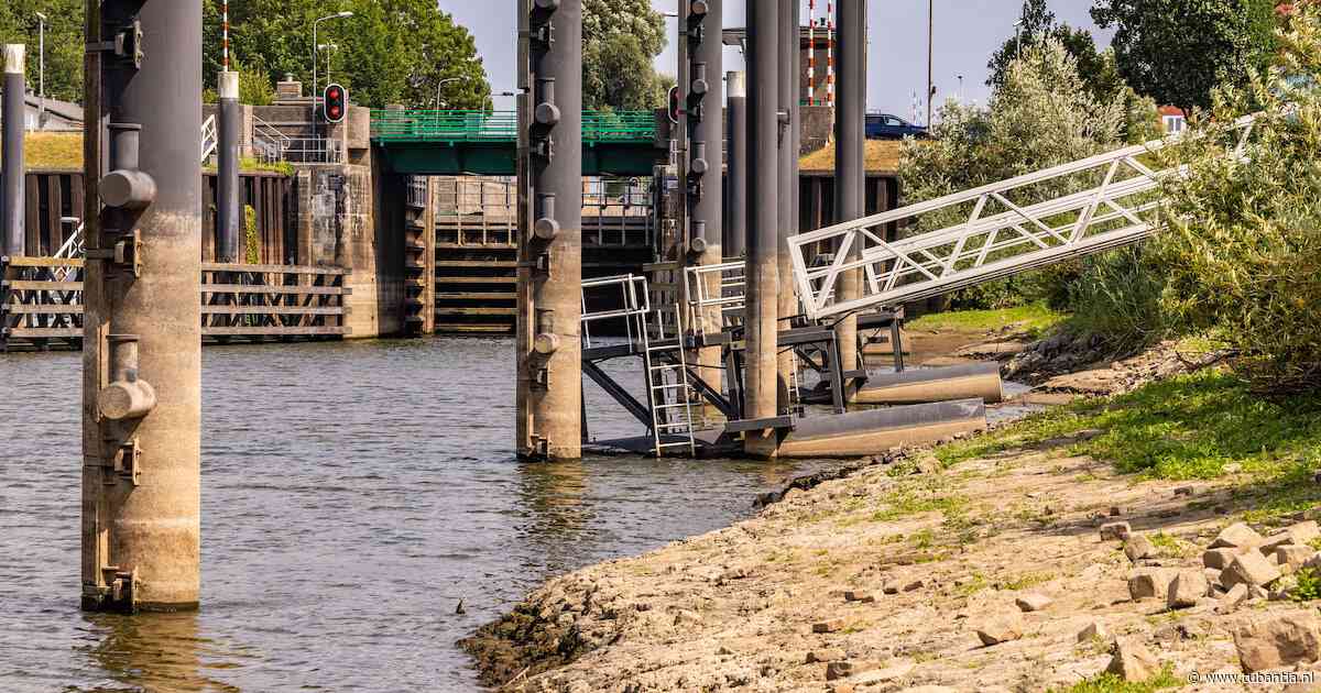 Droogte drijft binnenhavens Oost-Nederland bijeen