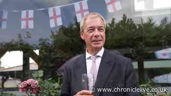 Nigel Farage wins Clacton by-election as police contest ‘credible threat’ reason he missed the count