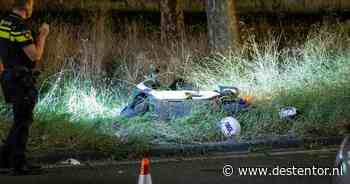 Gewonde na botsing tussen auto en scooter op de Cornelis Lelylaan