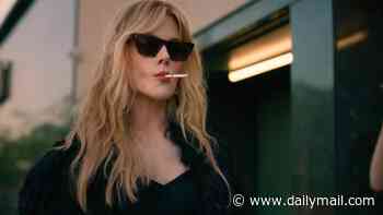 Back to her Babygirl era! Nicole Kidman embraces her wild side as she smokes a cigarette and dirty dances in new sultry music video clip