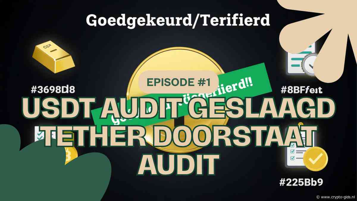 Tether Doorstaat Eerste Volledige Audit Ooit: KPMG Telt Letterlijk De Goudstaven