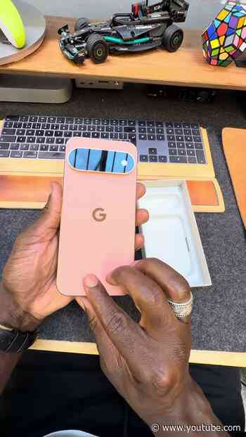 Pixel 11 Pro XL Unboxing in Canyon colour