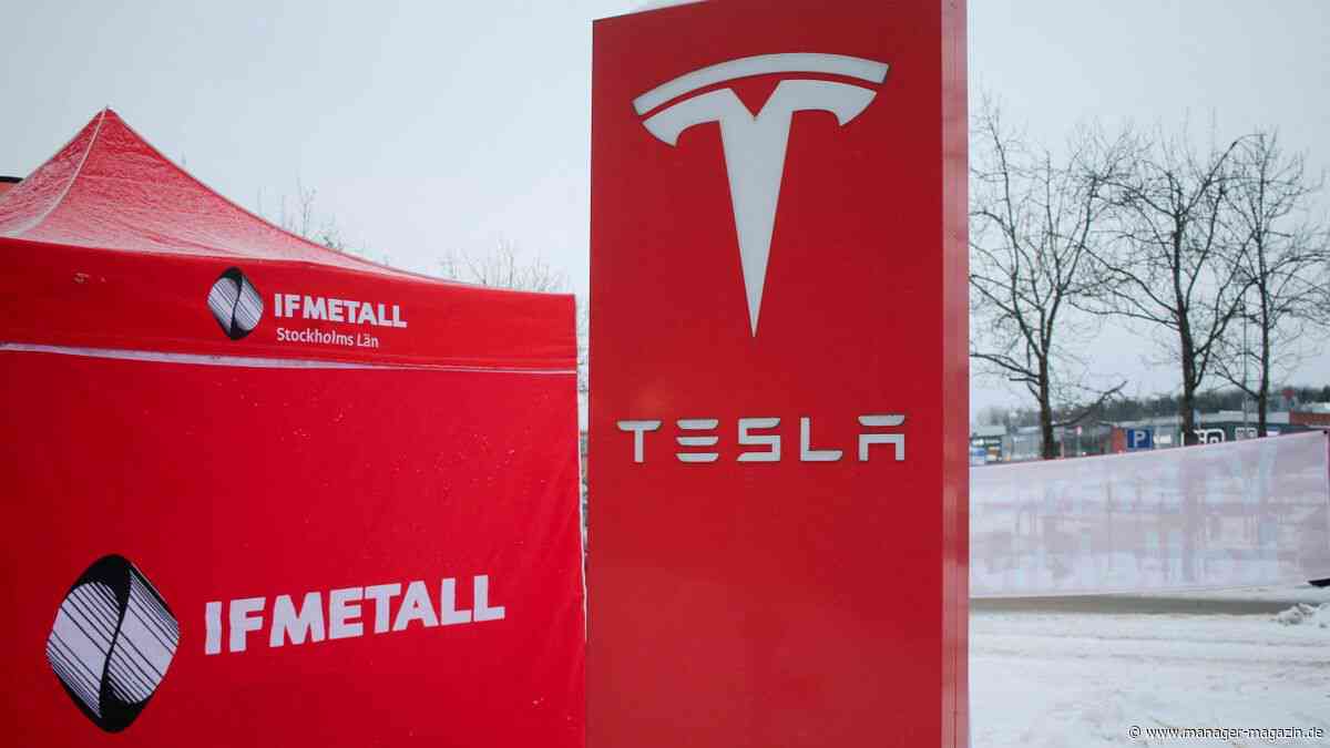 Tesla: Autobauer soll Streikenden Geld gegeben haben, damit sie aufhören