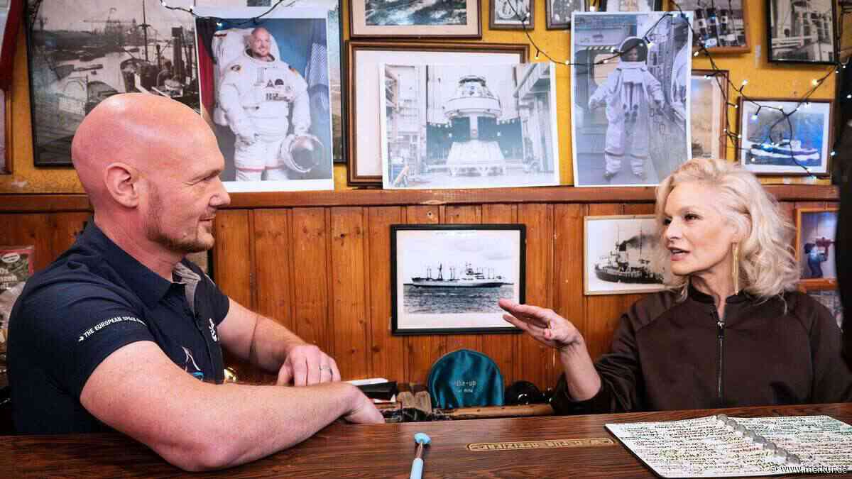 Ina Müller fällt Alexander Gerst ins Wort: „Wie viel verdient man eigentlich als Astronaut?“