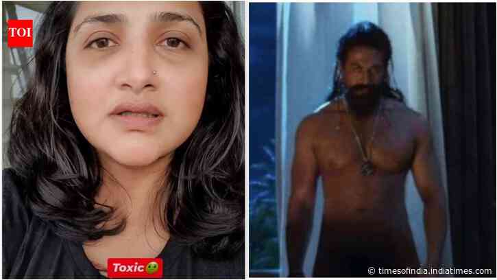 Risheekaa Ssingh questions Yash's 'Toxic'