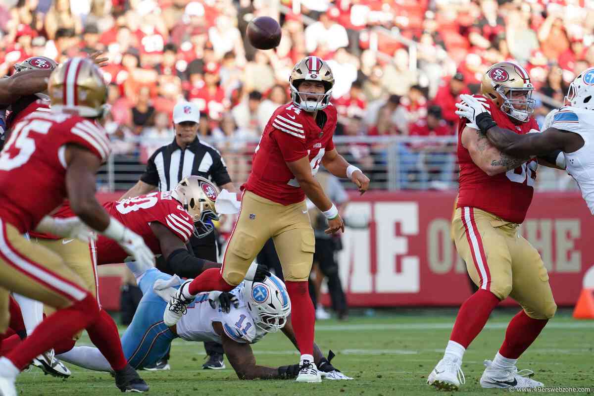 49ers QB went to hospital after scary injury in preseason game