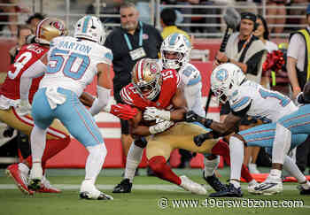 49ers rookie WR De'Zhaun Stribling stars in preseason opener, outshining Titans' Carnell Tate