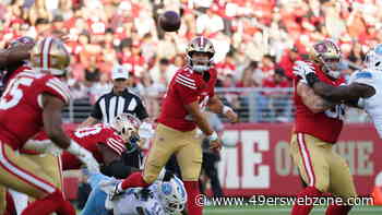 49ers third-string QB Kurtis Rourke leaves with rib injury