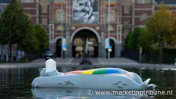 Streetart Frankey laat Pride voortdobberen