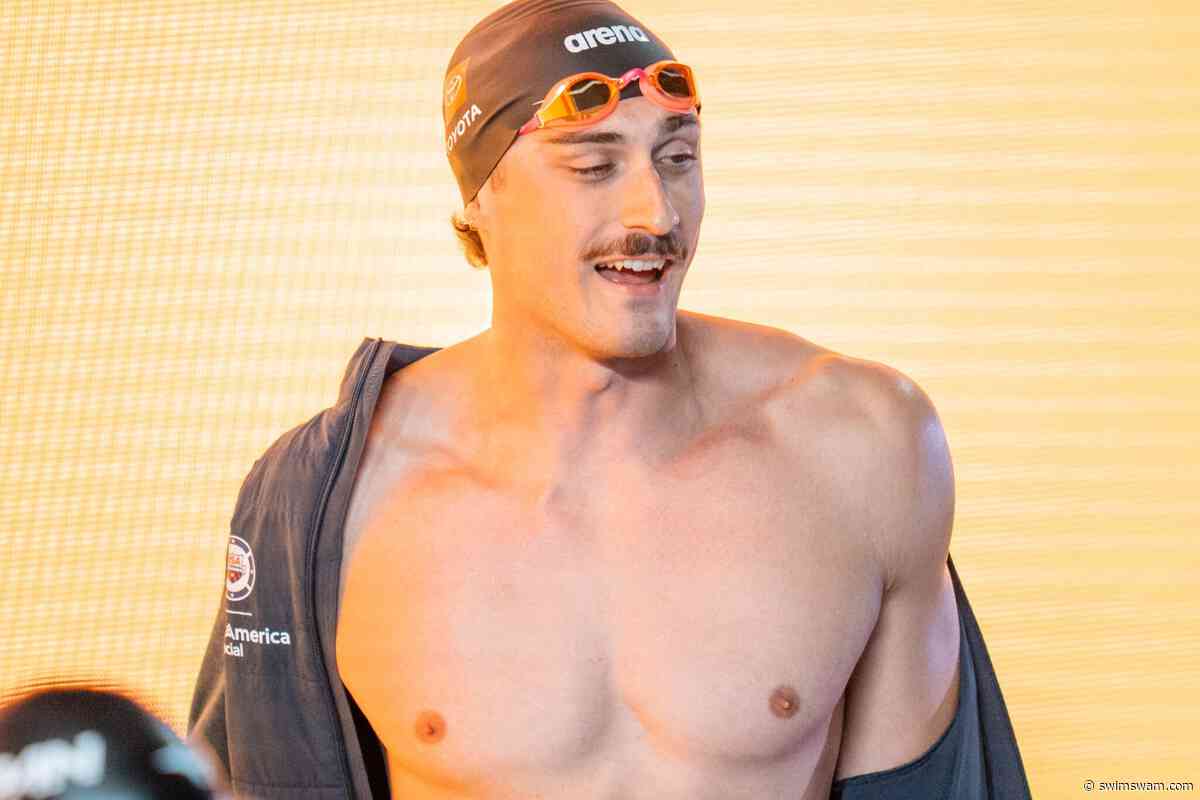 Van Mathias on 100 Breast: “I was just trying to get a cut to swim the 50 breast”