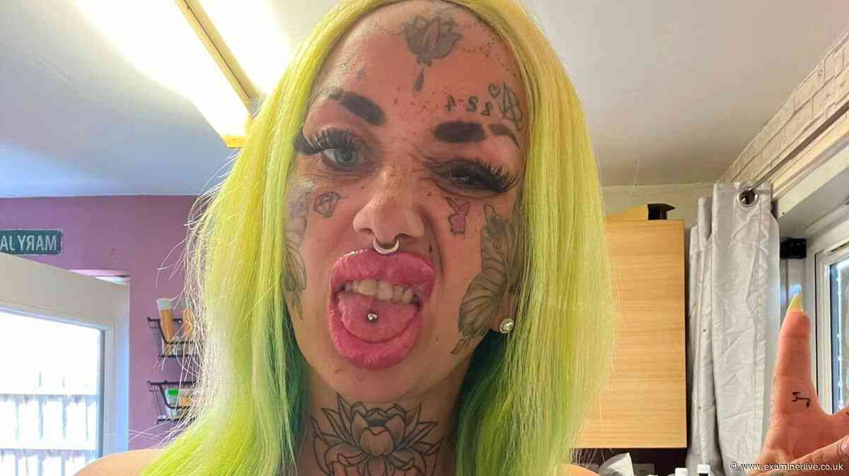 'I have nine face tattoos - people say my kids would be better off without me'