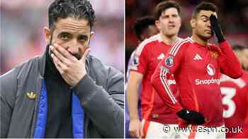 Ruben Amorim at Man United: His worst moments as boss, from Marcus Rashford to Grimsby