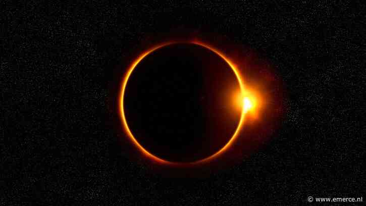 Tijdens de eclips werd er even niks gekocht