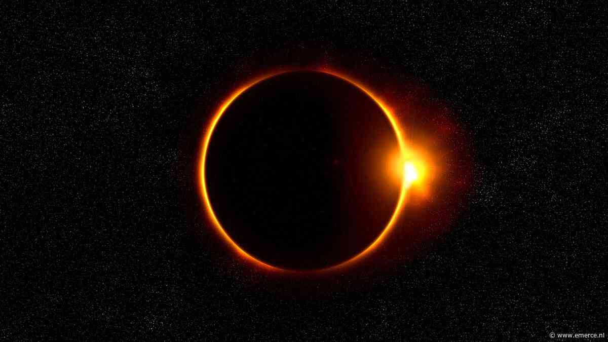 Tijdens de eclips werd er even niks gekocht