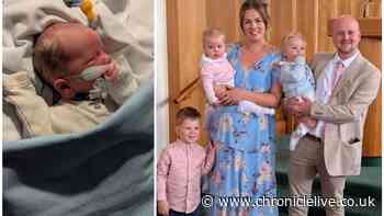 Parents 'knew something wasn't right' before baby was rushed to the Newcastle RVI at just days old