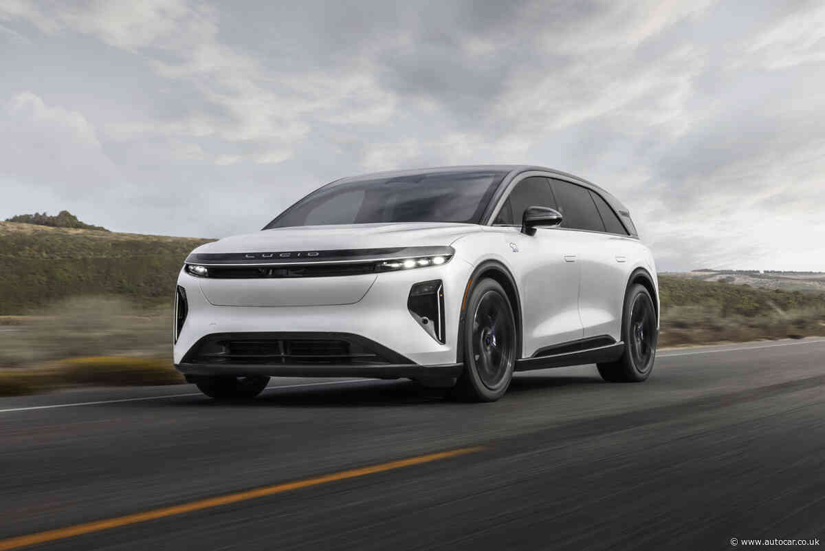 Lucid Gravity GT-S revealed: A seven-seater with 911 GT3 RS pace