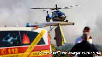 Waldbrand in der Eifel: Mehrere Hubschrauber vor Ort – Hendrik Wüst äußert sich