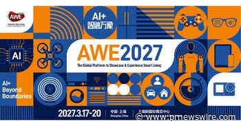 AI+ • Beyond Boundaries: AWE2027 Officially Launches