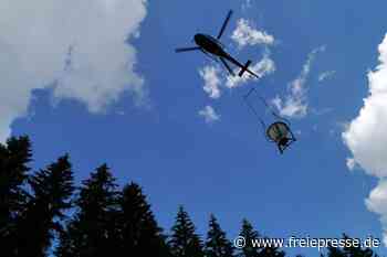 Hubschraubernotlandung im Erzgebirge – was bisher bekannt ist