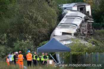 Lewes train derailment latest: MP says concerns raised over ‘bumpy track’ before crash that injured 20