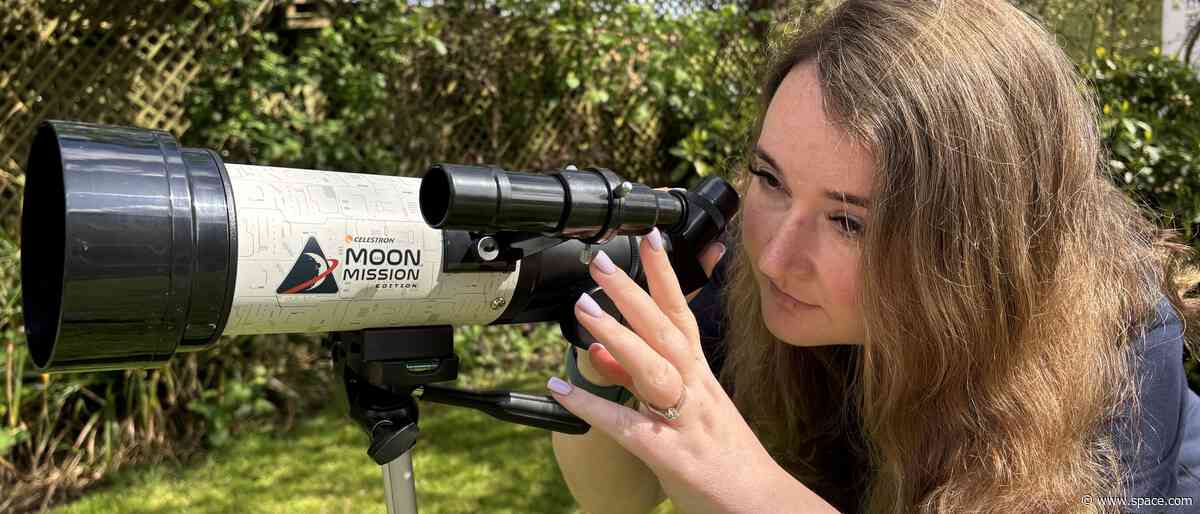 Our expert thinks this portable Celestron telescope will delight beginners and younger stargazers