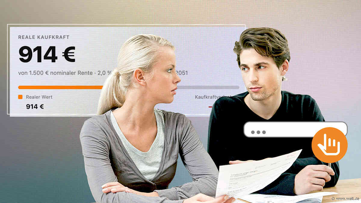 Die Renteninformation täuscht – Das ist Ihre Rente im Alter wirklich wert