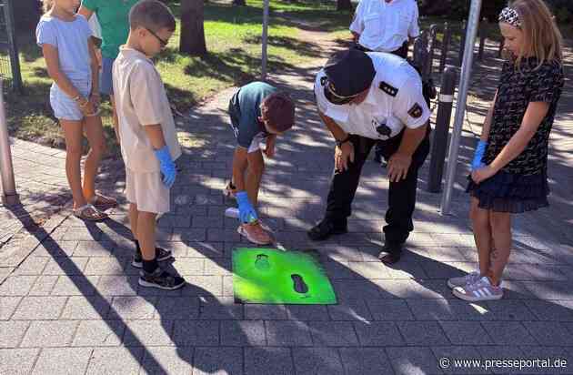 POL-CE: Kleine Füße zeigen den sicheren Schulweg - Polizei Celle beteiligt sich an landesweiter Präventionskampagne