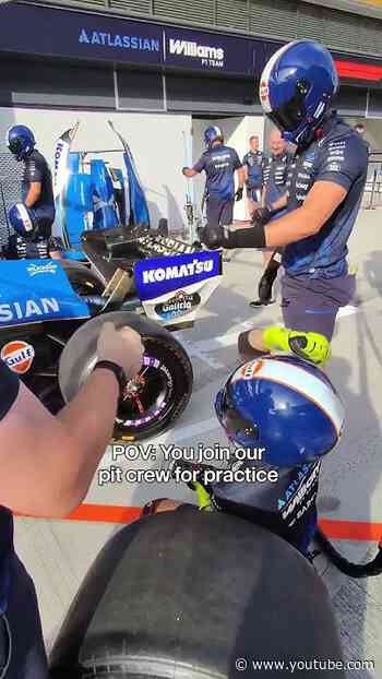 POV: You're in our pit crew 👊 #f1
