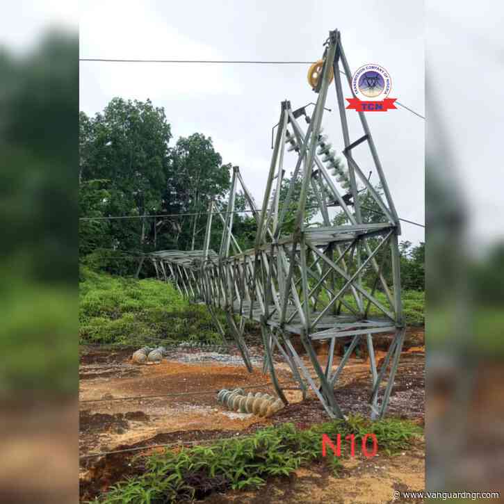 Five towers collapse as vandals attack 132kV transmission line