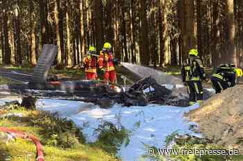 Hubschrauberabsturz im Erzgebirge – was bisher bekannt ist