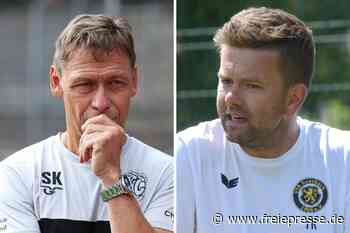 VfB Auerbach gegen VFC Plauen: Das große Doppel-Interview mit den Trainern