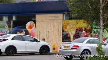Two people injured after car ploughs into Tesco in Birkdale