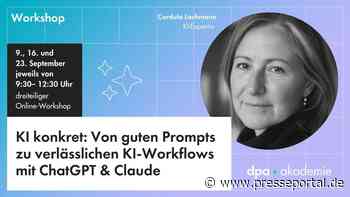 KI-Knowhow als Programmfokus der dpa-Akademie