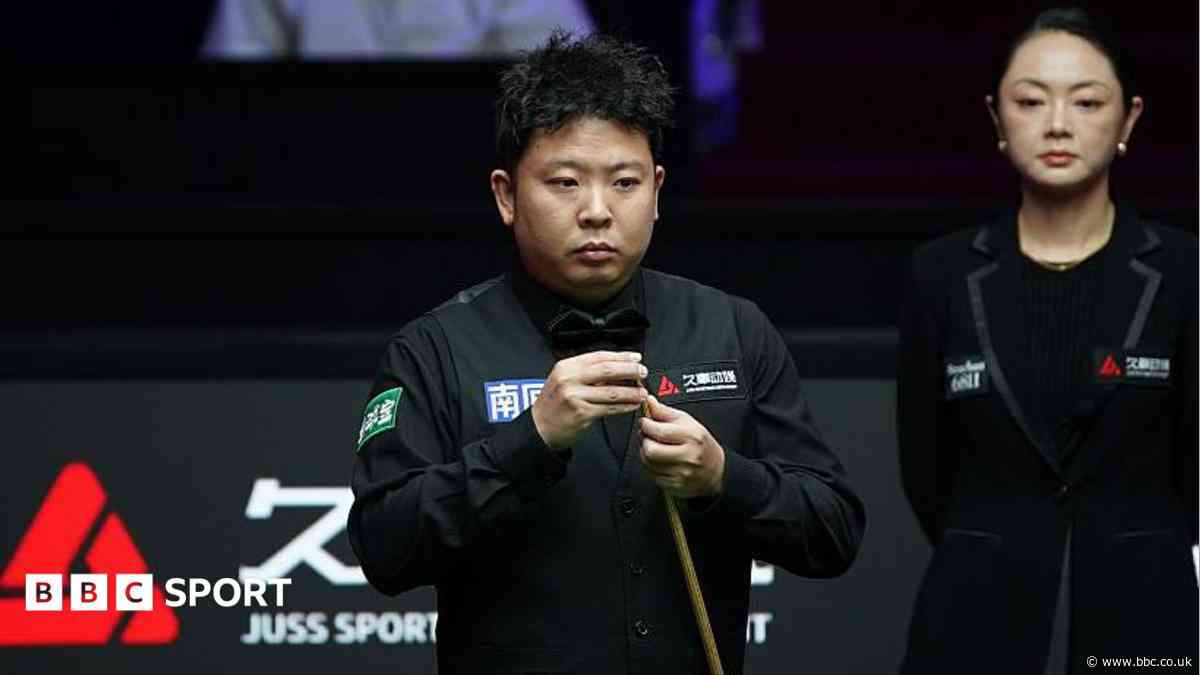 Zhang shocks Zhao in final-ball respot at China Open