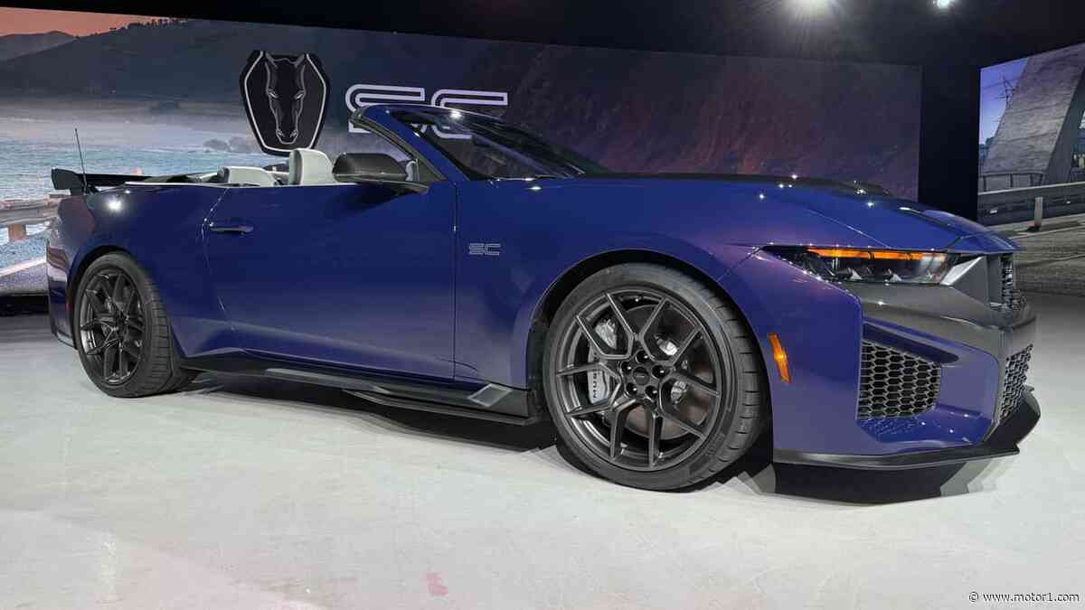 Ford's Most Sinister Mustang Loses Its Roof But Keeps The Supercharged V8