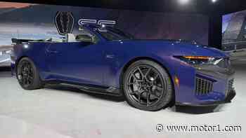 Ford's Most Sinister Mustang Loses Its Roof But Keeps The Supercharged V8
