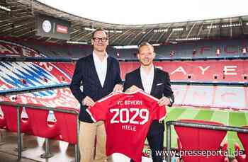Miele und der FC Bayern verlängern Partnerschaft um weitere drei Jahre
