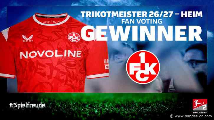 Ihr habt abgestimmt: Der FCK hat das schönste Heimtrikot der 2. Bundesliga!