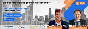 Webinar - Märkte am Montag - DAX-Hotstocks im Fokus